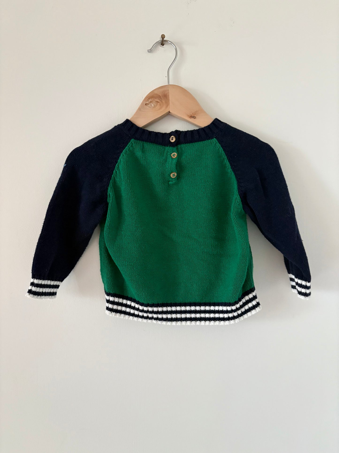 Florence Eiseman Football Sweater Size 12-18 months