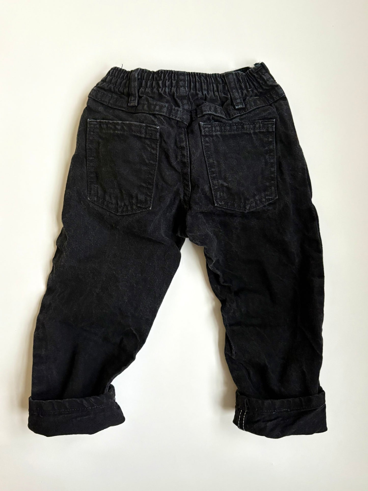 Vintage Wrangler Black Denim Size 3T