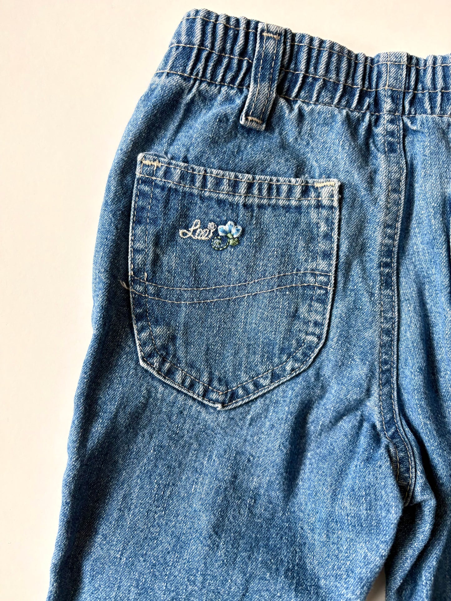 Vintage 90s Lee Flared Denim Size 18 months