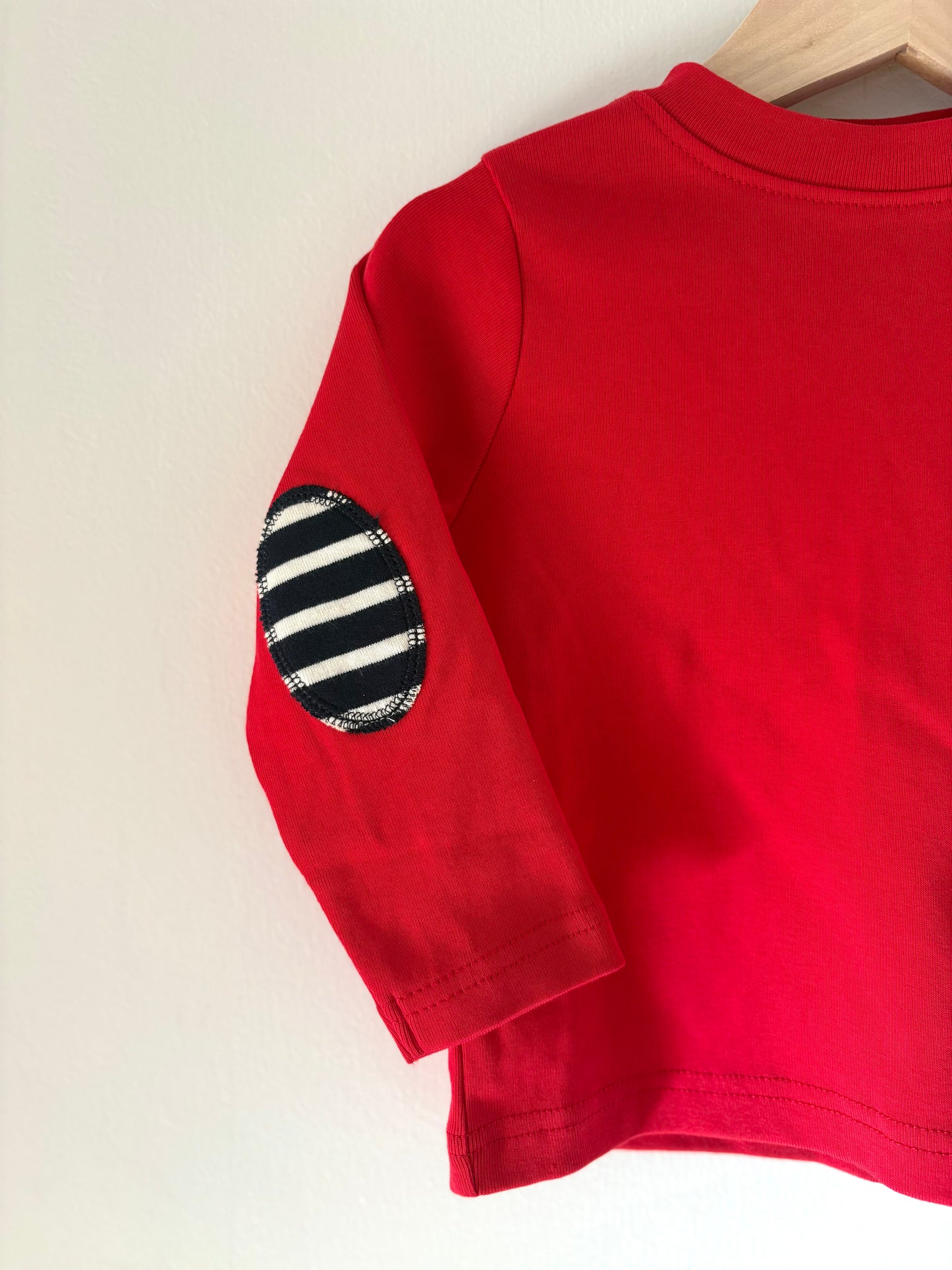 Jojo Maman Bebe Patch Long Sleeve Size 12-18 months - NEW WITH TAGS
