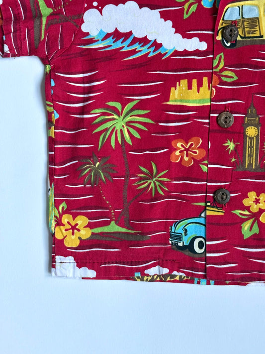 Vintage Hawaiian Woody Shirt Size 12 months