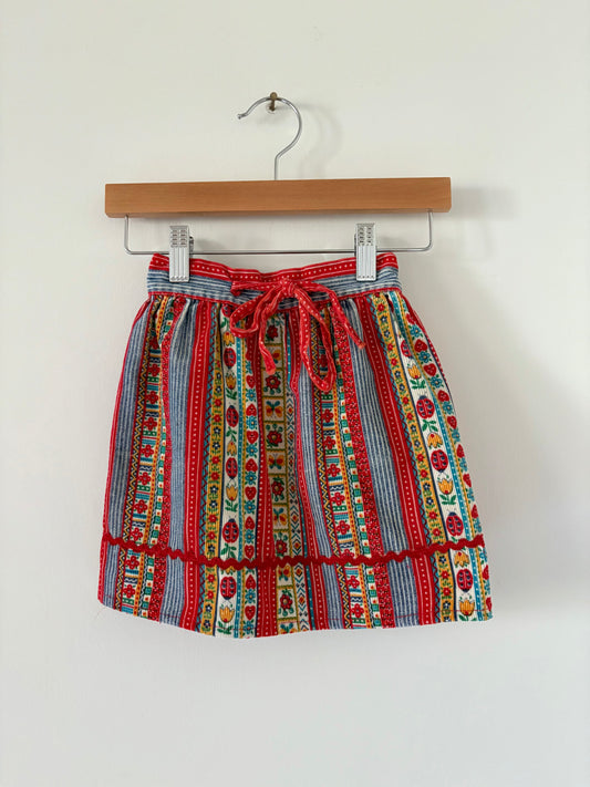 Vintage Buster Brown Corduroy Ric Rac Skirt Size 4T