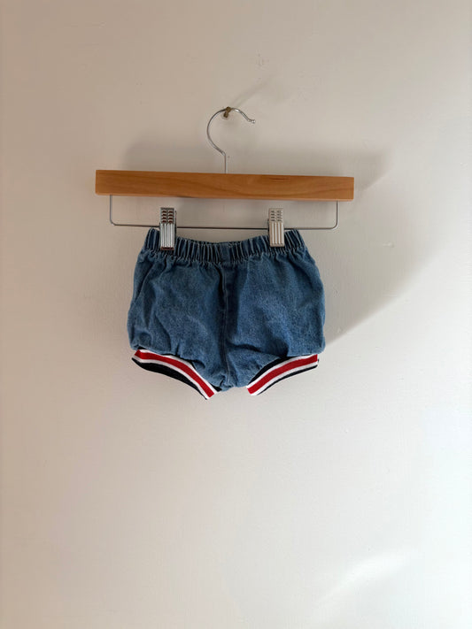 Vintage Denim Bloomers Size 0-6 months