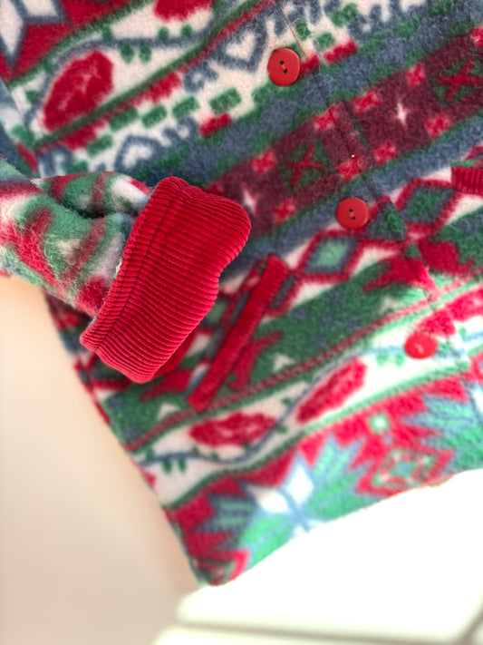 Vintage Bloomingdale’s Next Generation Fleece Chore Coat Size 2T