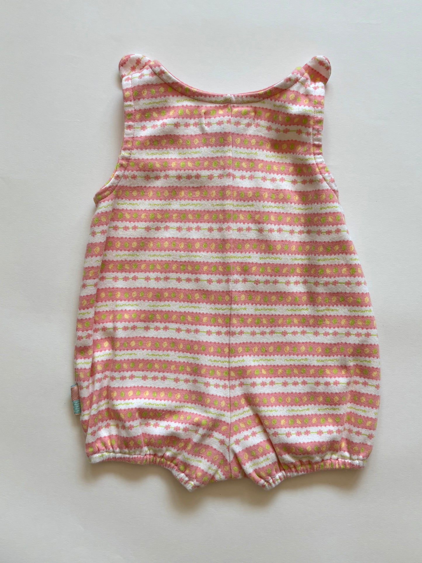Vintage 90s Gymboree Citrus Bubble Romper Size 6-12 months