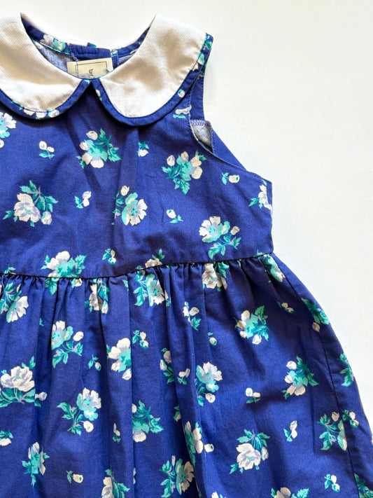 Vintage 90s Laura Ashley Collared Dress Size 3T