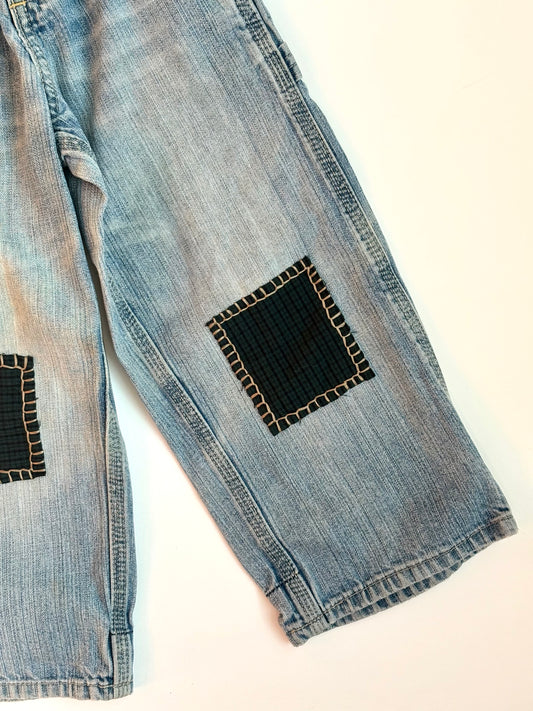 Vintage Y2K Oshkosh Patched Carpenter Denim Size 4T