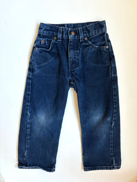 Vintage Levi's Dark Wash Orange Tab Denim Size 5