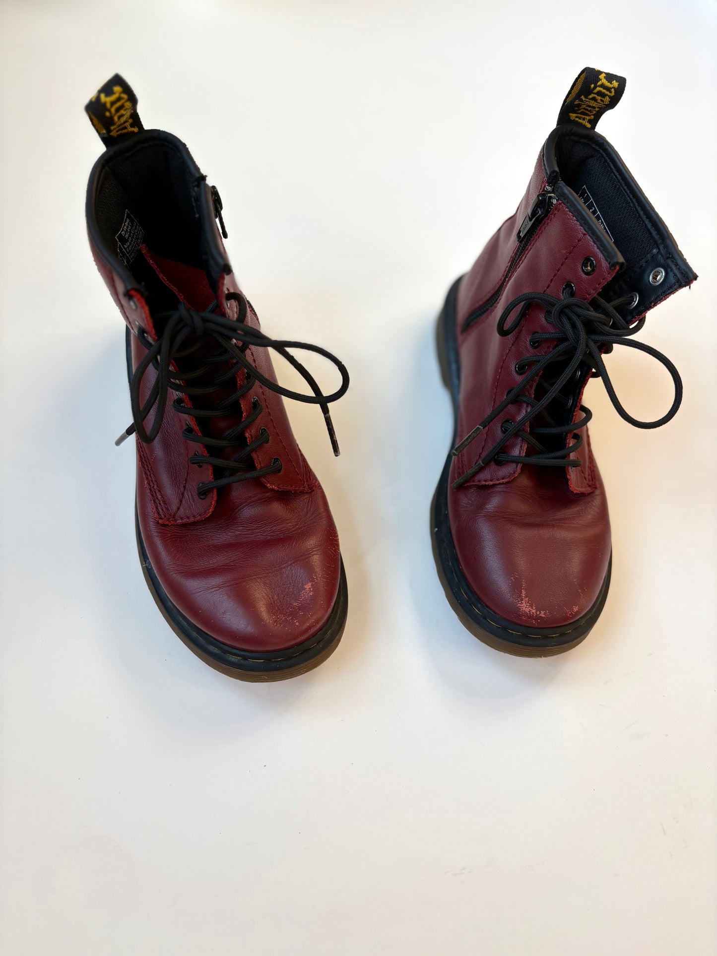 Dr. Martens Boots in Cherry Red Size 2