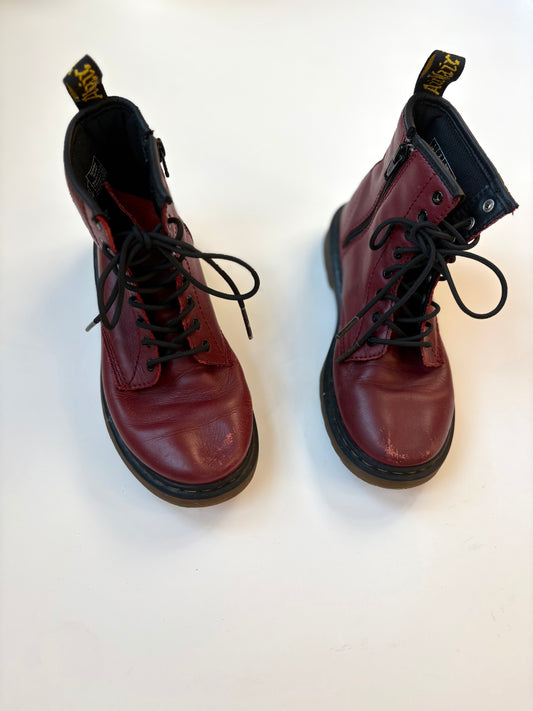 Dr. Martens Boots in Cherry Red Size 2