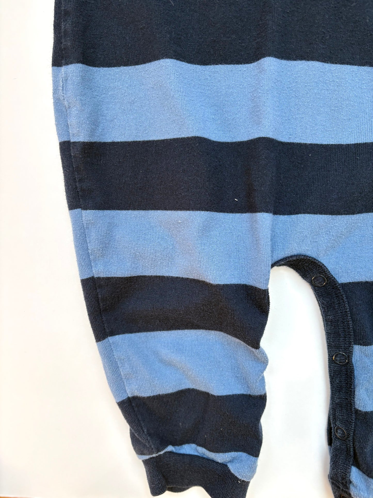 Vintage 90s Oshkosh Rugby Stripe Romper Size 24 months