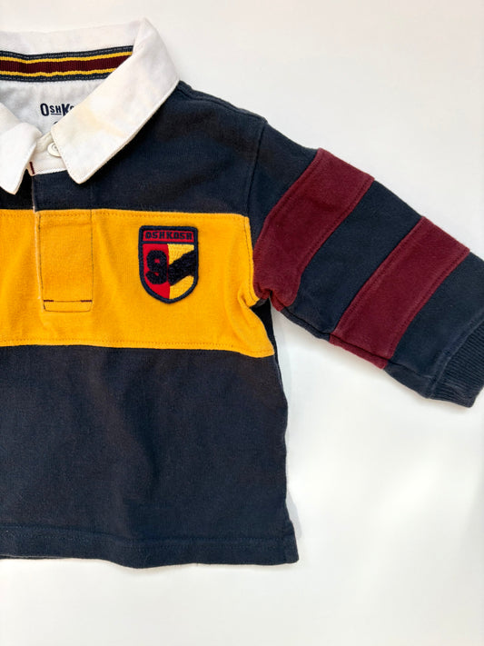 Vintage Y2K Oshkosh Collegiate Rugby Size 12 months