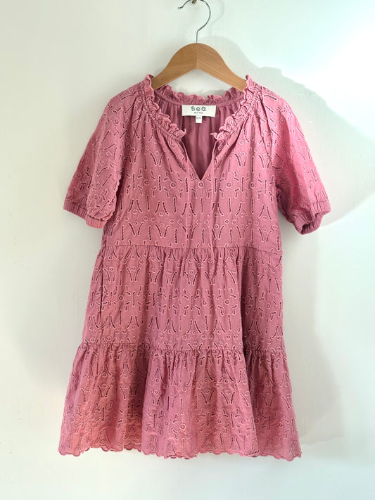 Sea NY Tiered Eyelet Dress Size 5/6