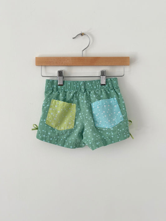 Deux Par Deux Polka Dot Shorts Size 4T