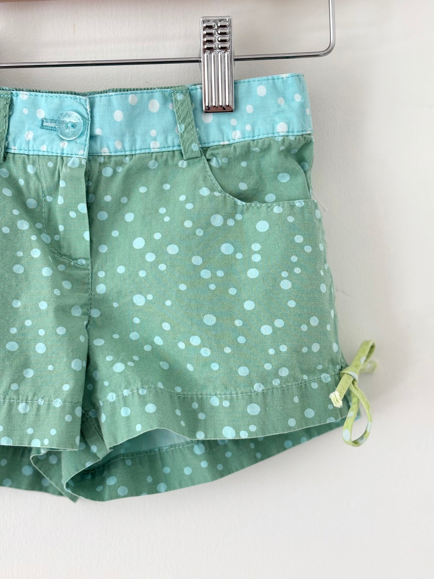 Deux Par Deux Polka Dot Shorts Size 4T