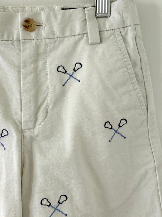 Vineyard Vines Breakers Embroidered Lacrosse Shorts Size 6