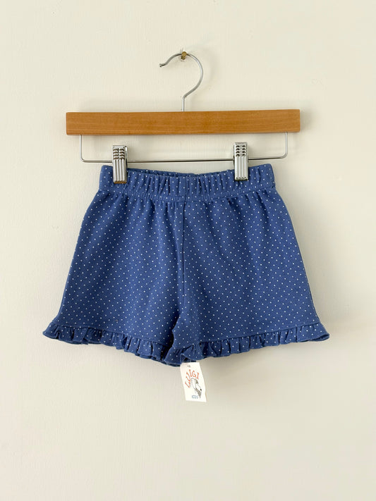 Luigi Kids Blue Dot Ruffle Shorts Size 2T - NEW WITH TAGS