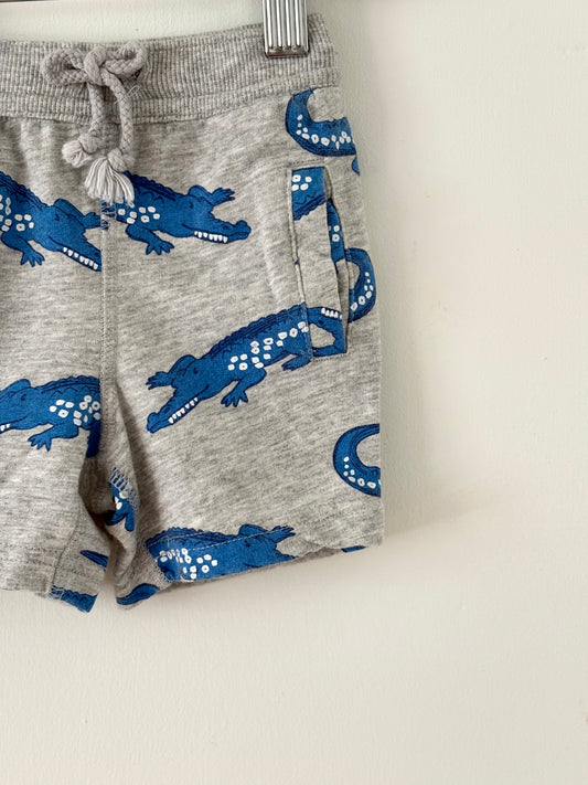 Art & Eden Alligator Shorts Size 3-6 months - NEW WITH TAGS