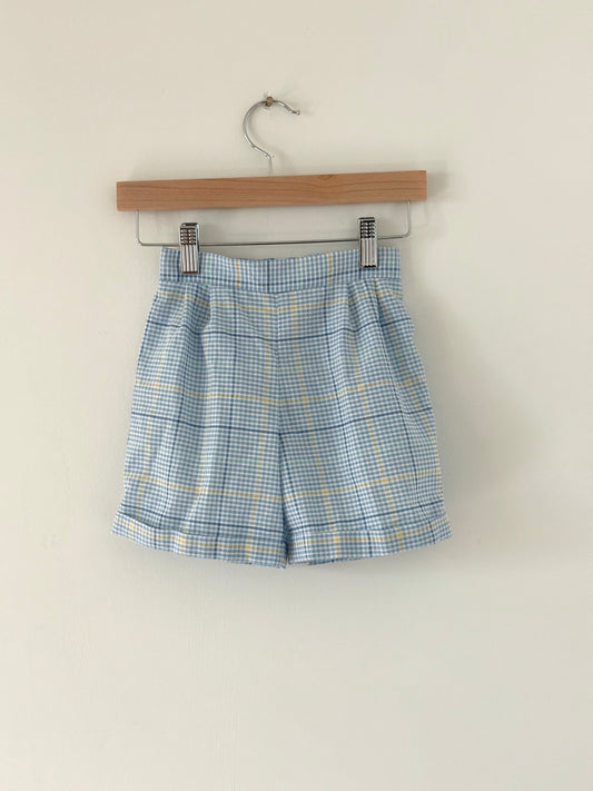 Vintage Baggy Plaid Shorts Size 3T