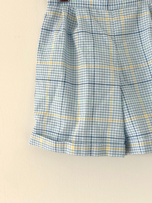 Vintage Baggy Plaid Shorts Size 3T