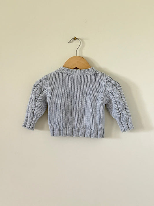 Little Wonders Race Car Cardigan Size 0-3 months