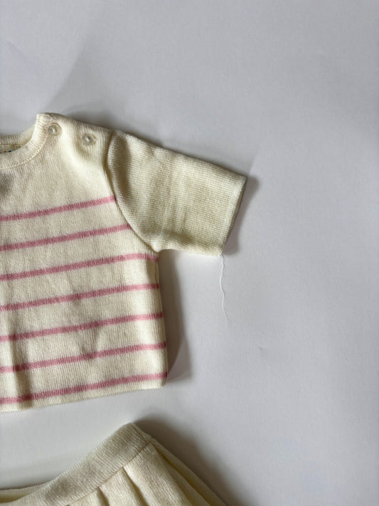 Vintage 80s/90s Top and Skort Set Size 6-9 months