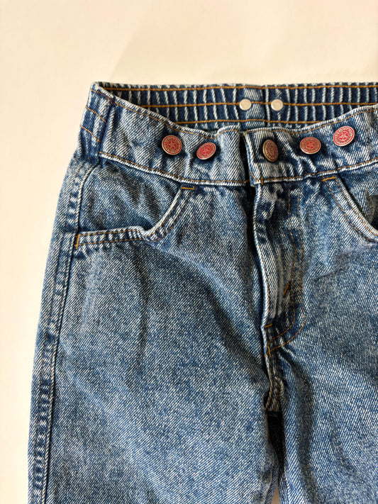 Vintage 80s Levi's Medium Acid Wash Denim Size 3T
