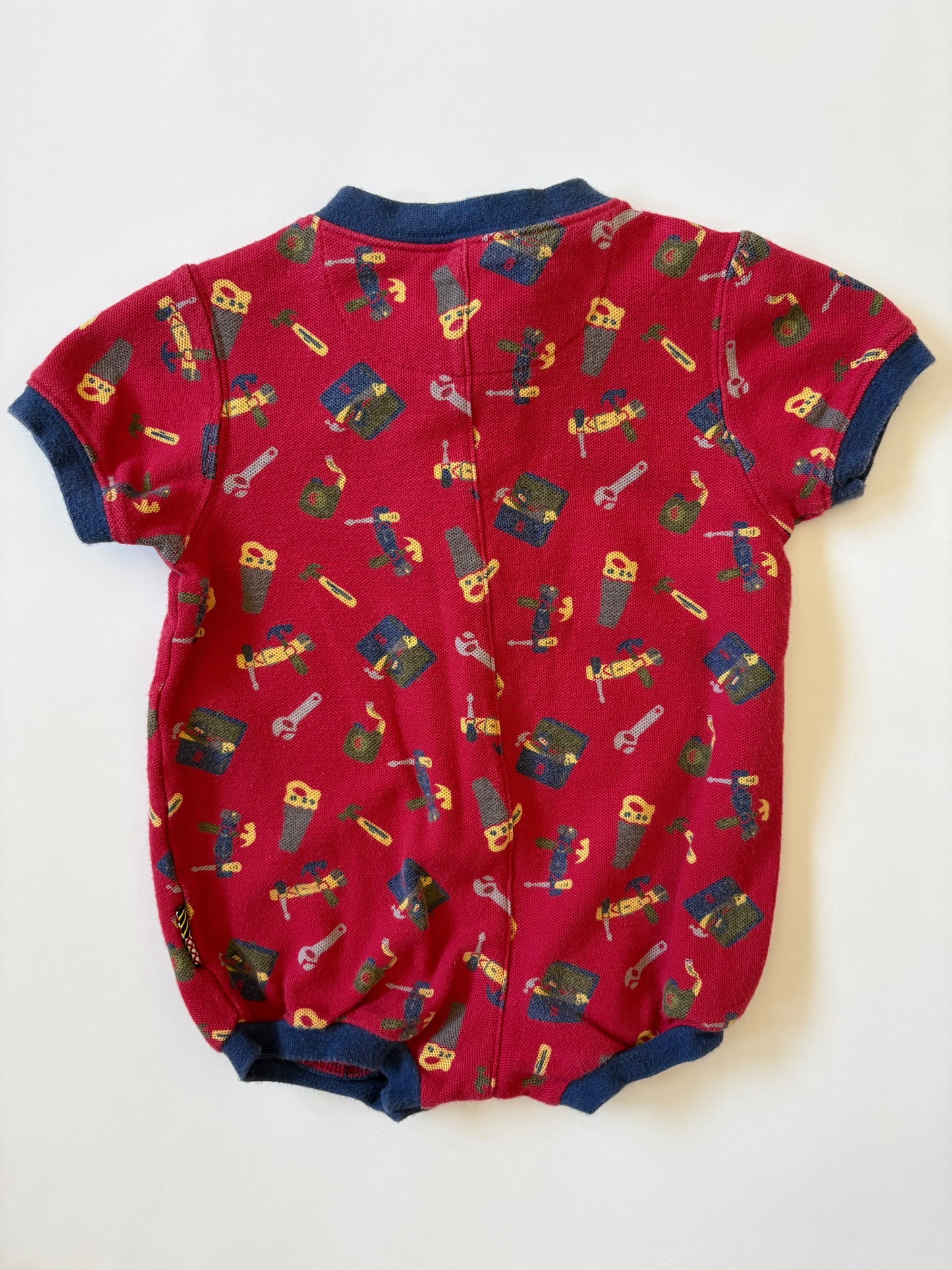 Vintage 90s Gymboree Toolbox Romper Size 12-18 months