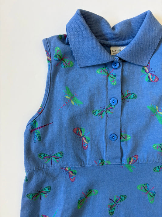 Vintage 90s G. Willikers! Dragonfly Dress Size 6X