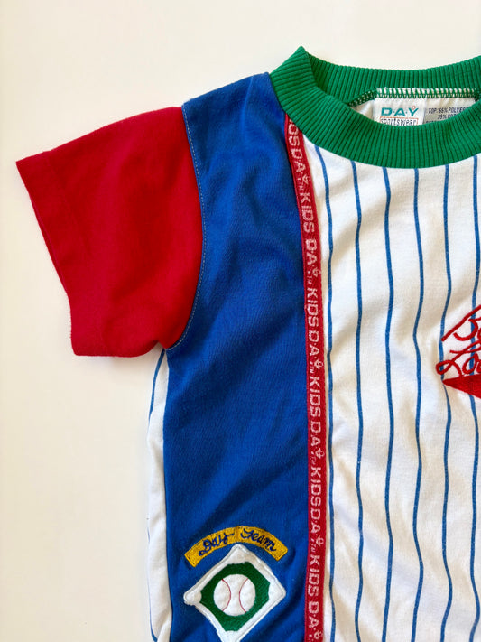 Vintage 90s Bases Loaded Tee Size 2T