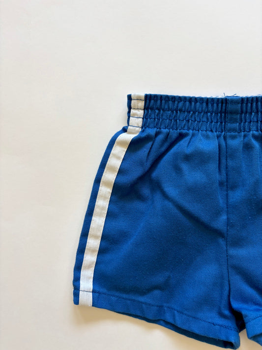 Vintage 80s Varsity Stripe Shorts Size 2T
