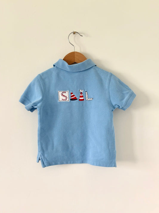 Vintage Talbots Kids SAIL Polo Size 4