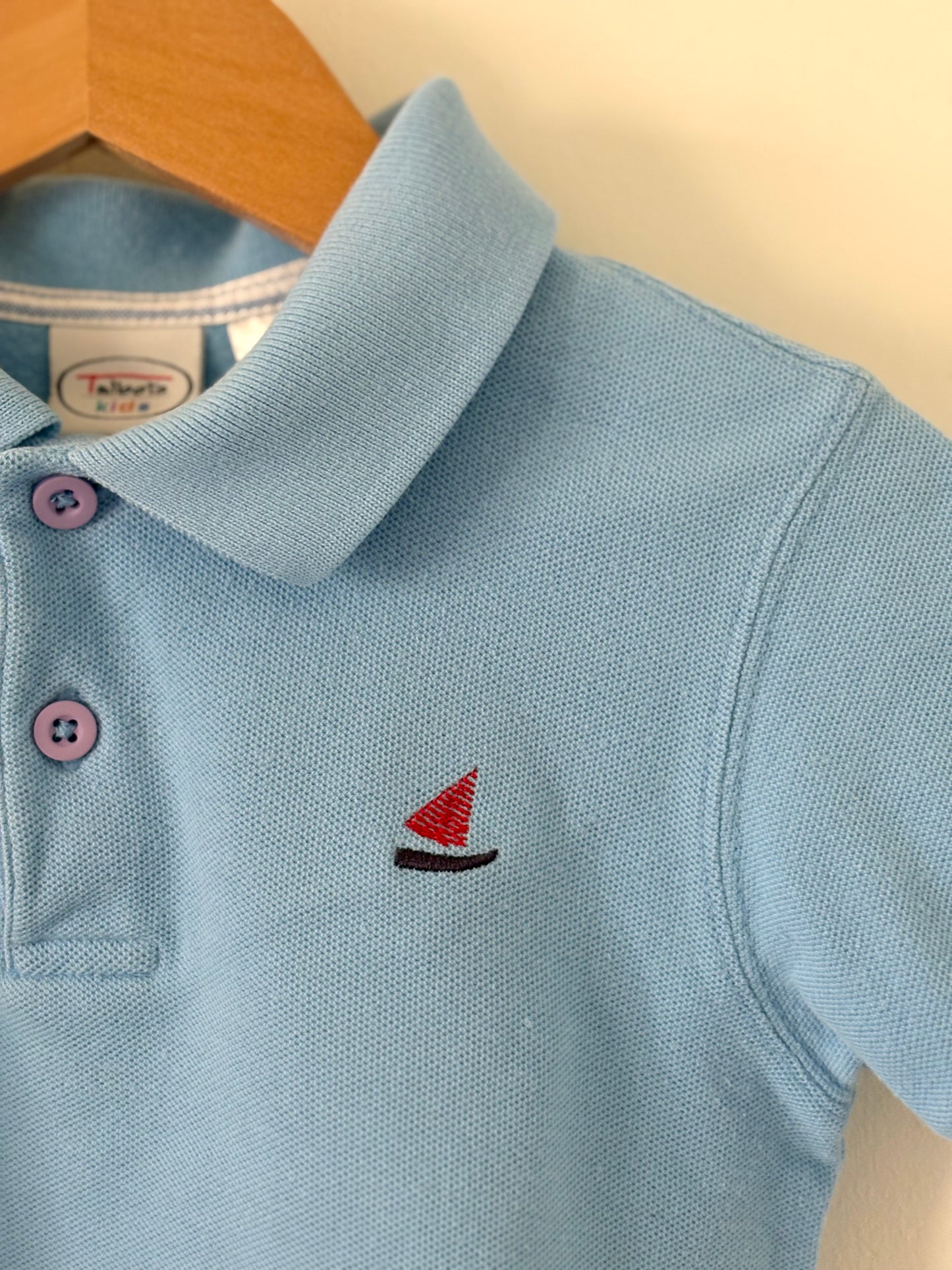 Vintage Talbots Kids SAIL Polo Size 4