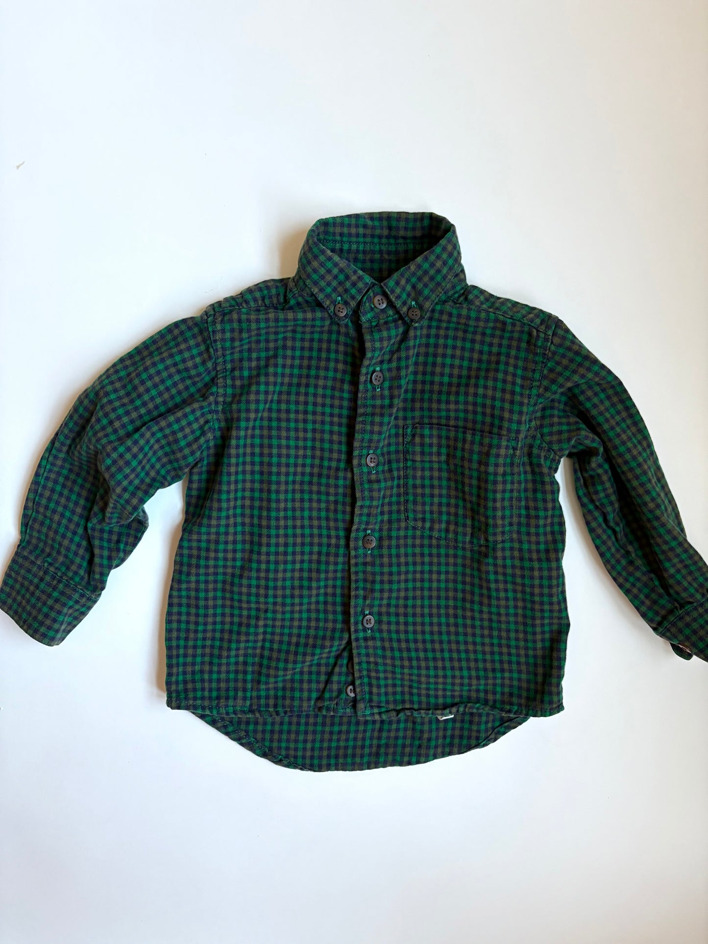 Vintage 90s Gap Flannel Size 12-24 months