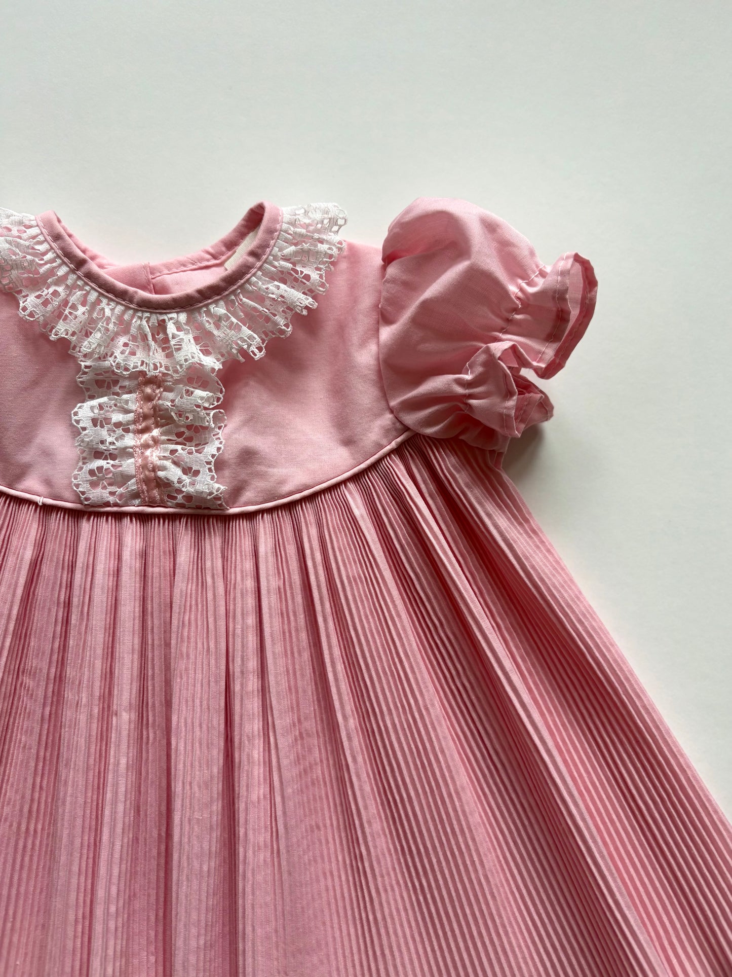 Vintage 50s/60s Pleated Dress Size 12 months