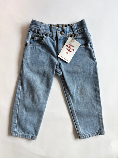 Vintage 90s Britania Light Wash Denim Size 2T