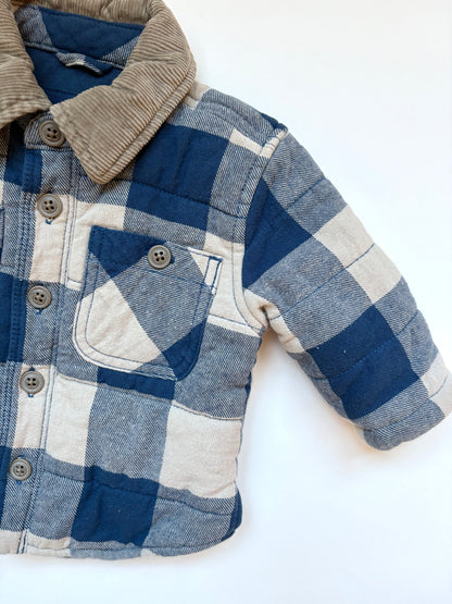 Gap Flannel Shacket Size 6 months