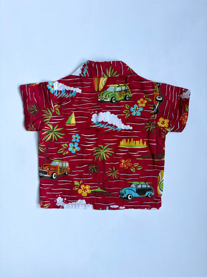 Vintage Hawaiian Woody Shirt Size 12 months