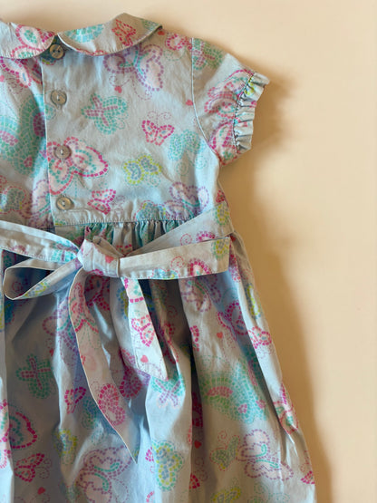 Vintage Y2K Talbots Kids Butterfly Dress Size 3T