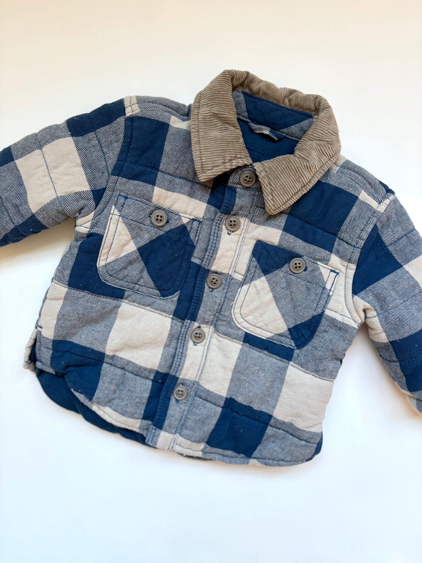 Gap Flannel Shacket Size 6 months