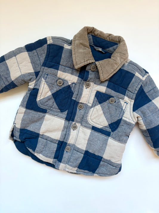 Gap Flannel Shacket Size 6 months