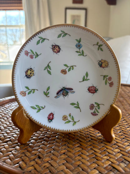 Henriette Ladybug Porcelain Plate