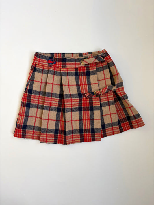 Vintage 70s/80s Izod Lacoste Pleated Skirt Size 4T
