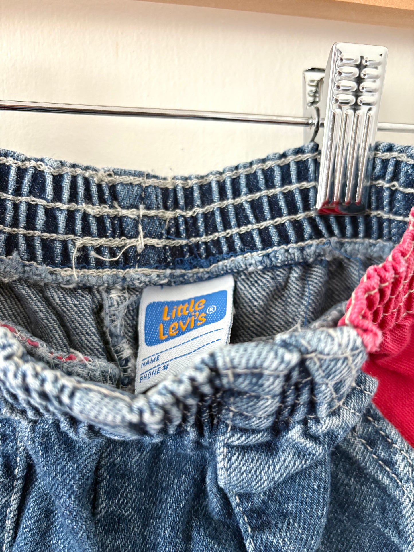 Vintage 80s/90s Little Levi’s Baseball Jogger Style Denim Size 2T