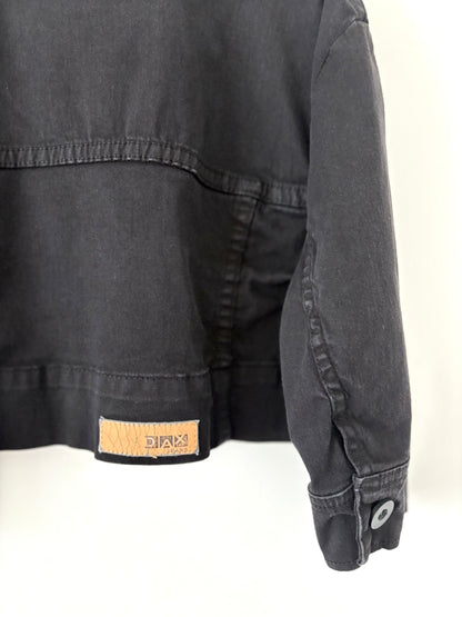 Vintage 90s Dax Black Denim Jacket Size 3T