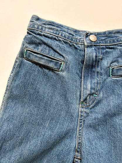 Vintage 90s Oshkosh Butterfly Cuff Denim Size 4T