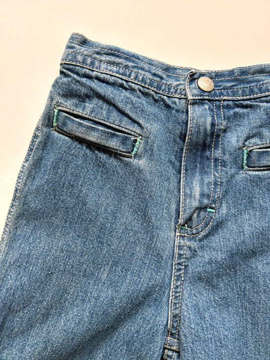 Vintage 90s Oshkosh Butterfly Cuff Denim Size 4T