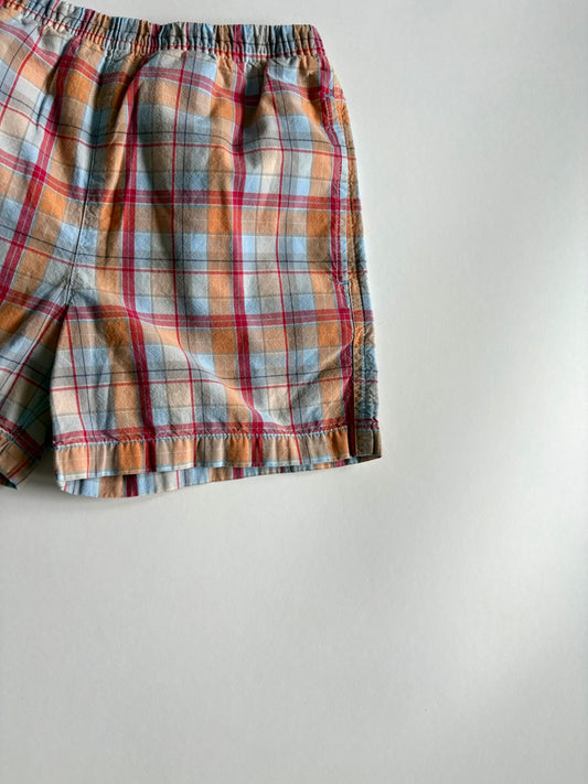 Vintage 90s Talbots Kids Summer Plaid Shorts Size 4T