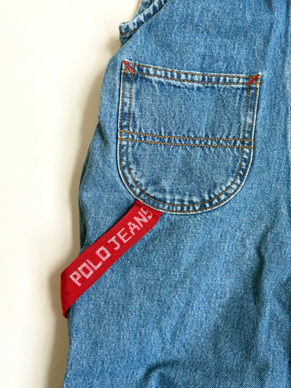 Vintage Ralph Lauren Denim Overalls Size 4T