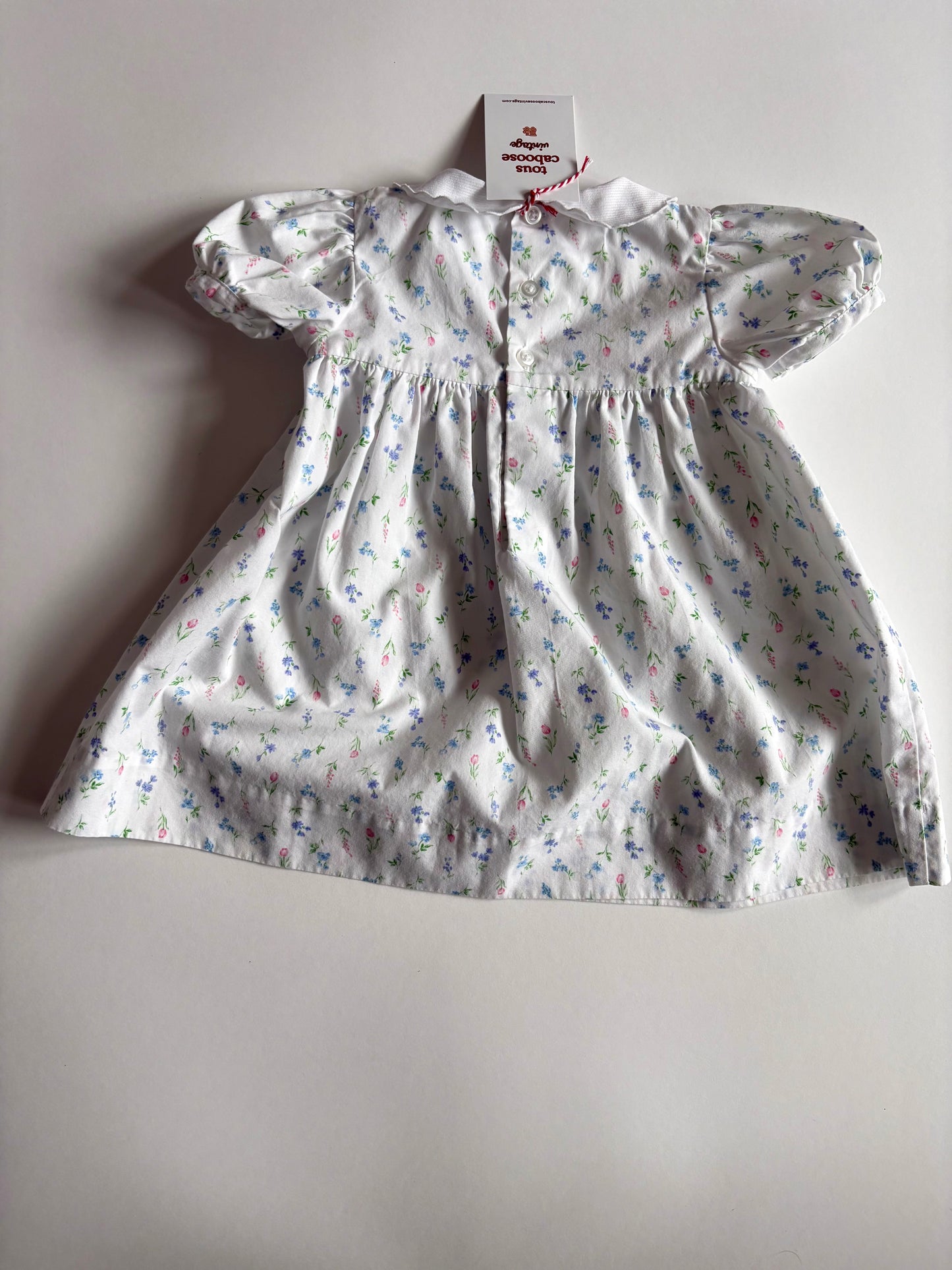 Vintage Y2K Carter’s Smocked Dress Size 3-6 months